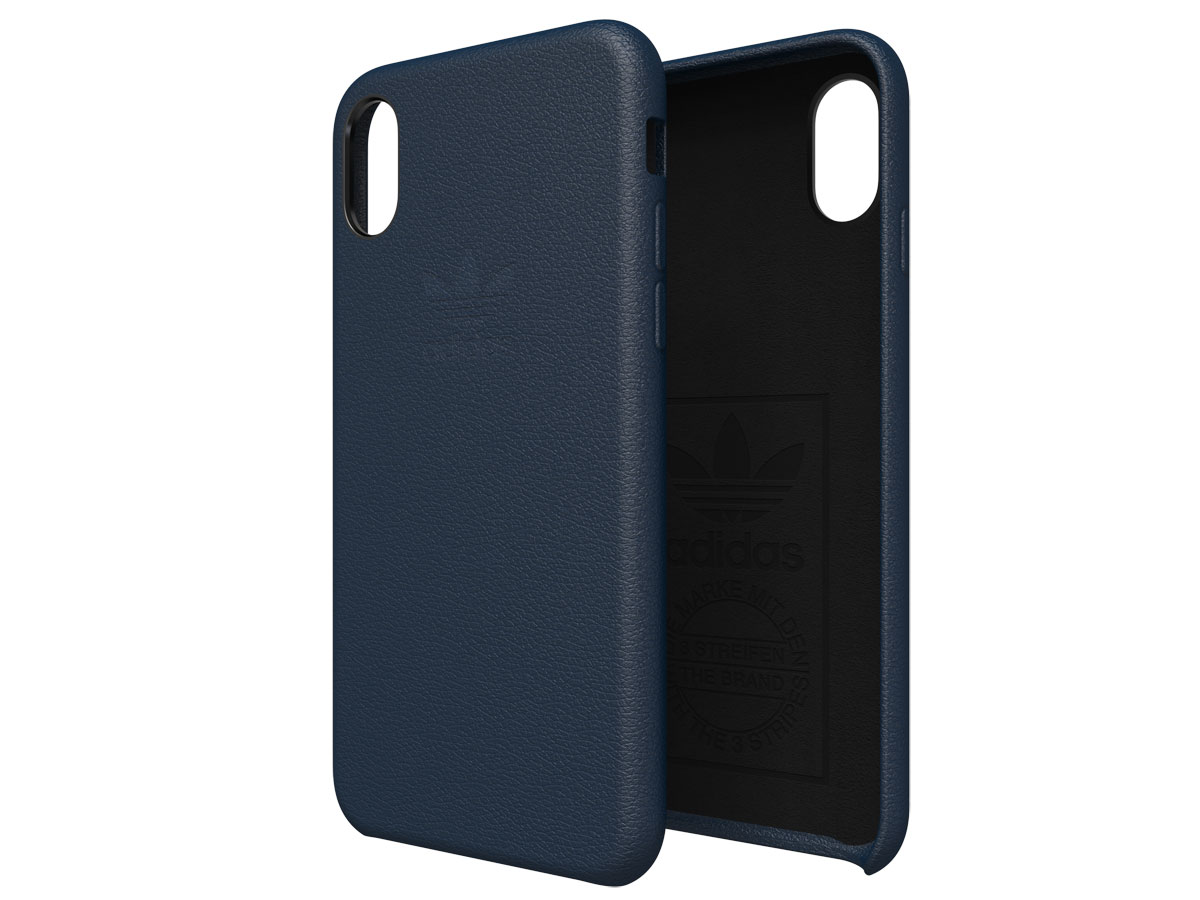 adidas Originals Slim Case Echt Leer - iPhone X/Xs hoesje