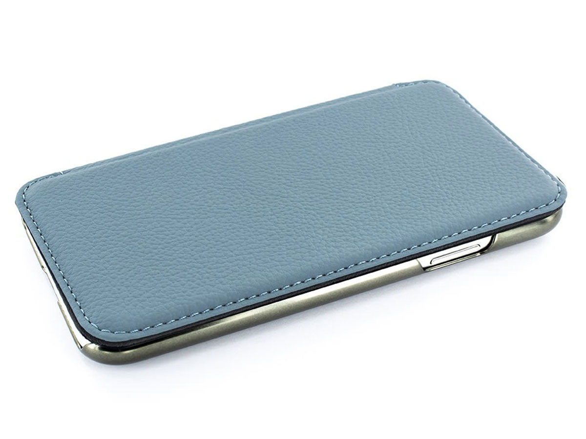 Greenwich Blake Folio Tahiti/Gunmetal - iPhone Xs Max Hoesje Leer