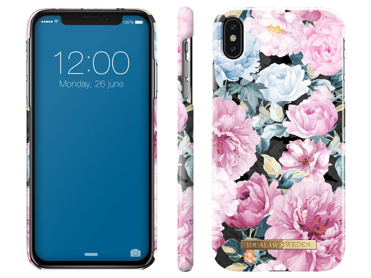 iDeal of Sweden Case Peony Garden Case - iPhone Xs Max hoesje