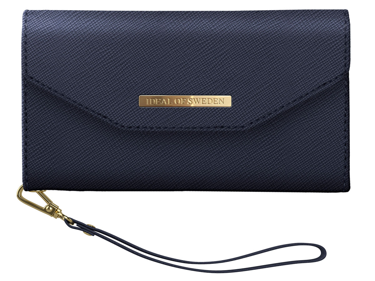 iDeal of Sweden Mayfair Clutch Navy - iPhone Xs Max Hoesje