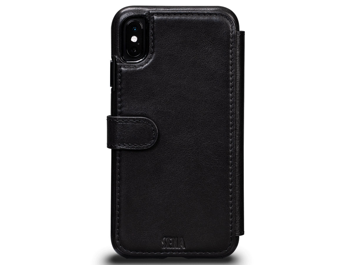 Sena Classic Walletbook - iPhone Xs Max Hoesje Leer