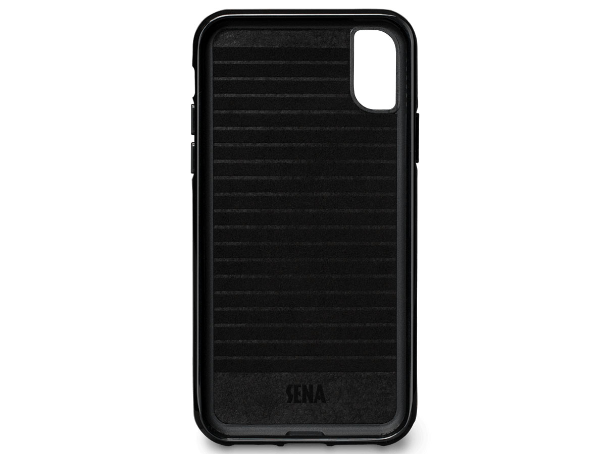 Sena Deen Lugano Wallet Bruin - iPhone Xs Max Hoesje