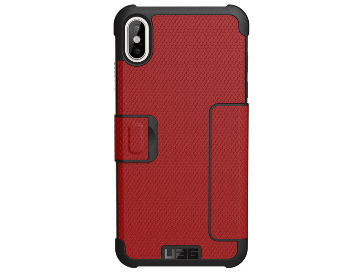 Urban Armor Gear Metropolis Rood - iPhone Xs Max hoes