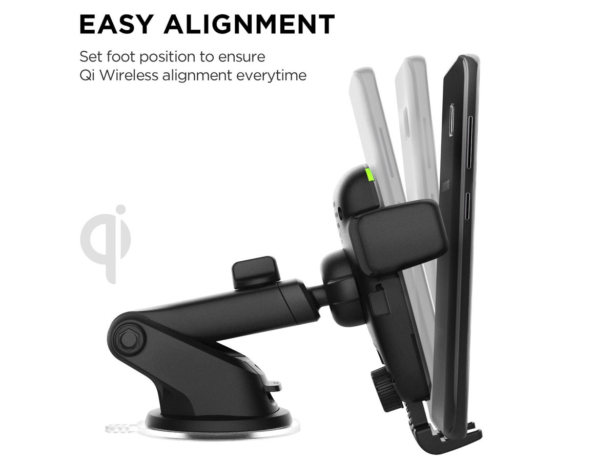 iOttie Easy One Touch 2 Wireless - Autohouder met Qi Oplader