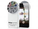 Lens Case met 10 Filters voor iPhone 4/4S