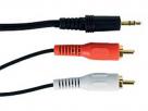 3,5mm RCA Tulp Stereo Connect Kabel