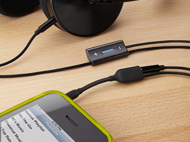 Belkin Headphone Adapter met Mic: iPod/iPhone/iPad