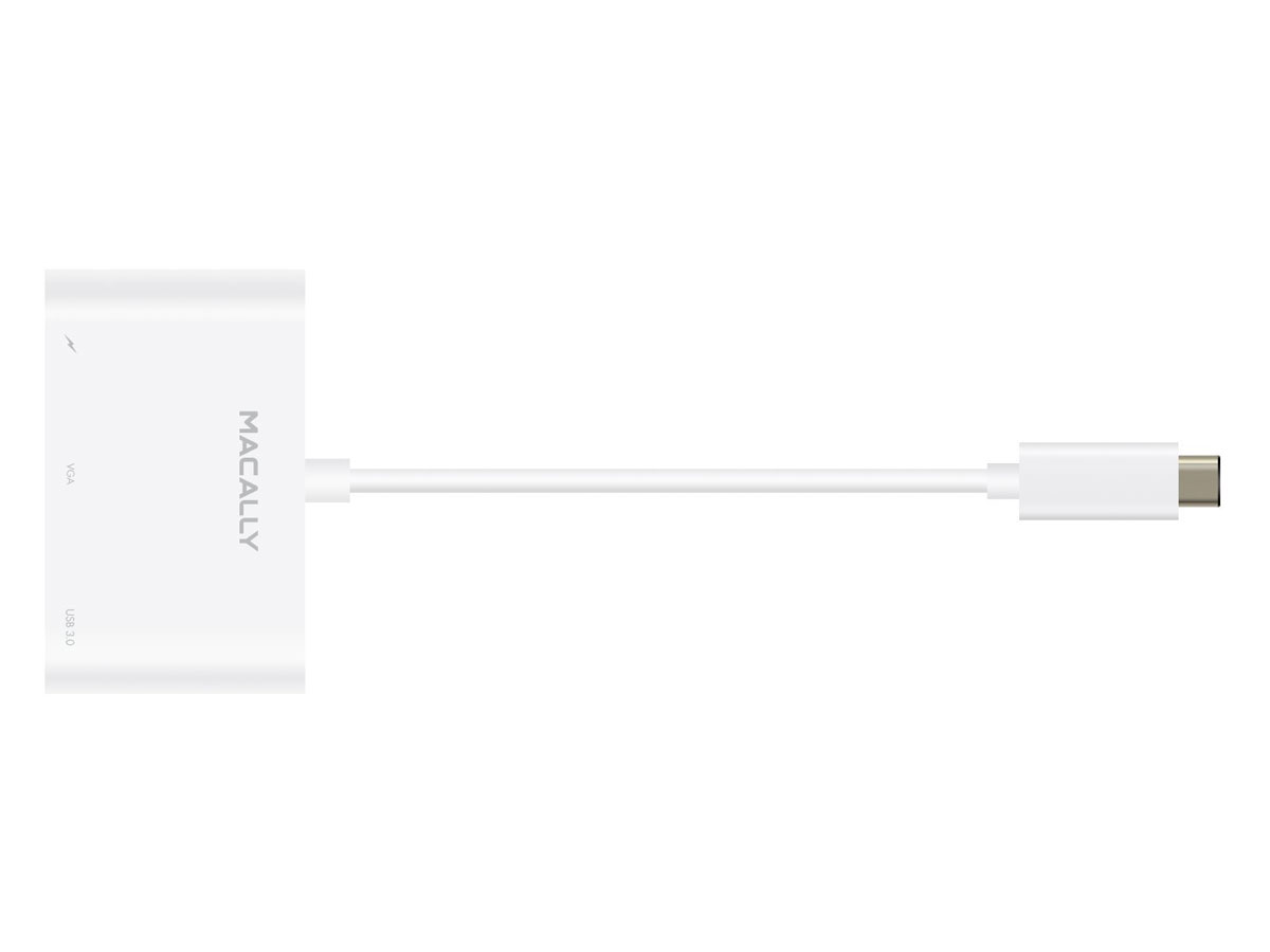 MacAlly USB-C Multiport VGA / USB Passthrough Adapter