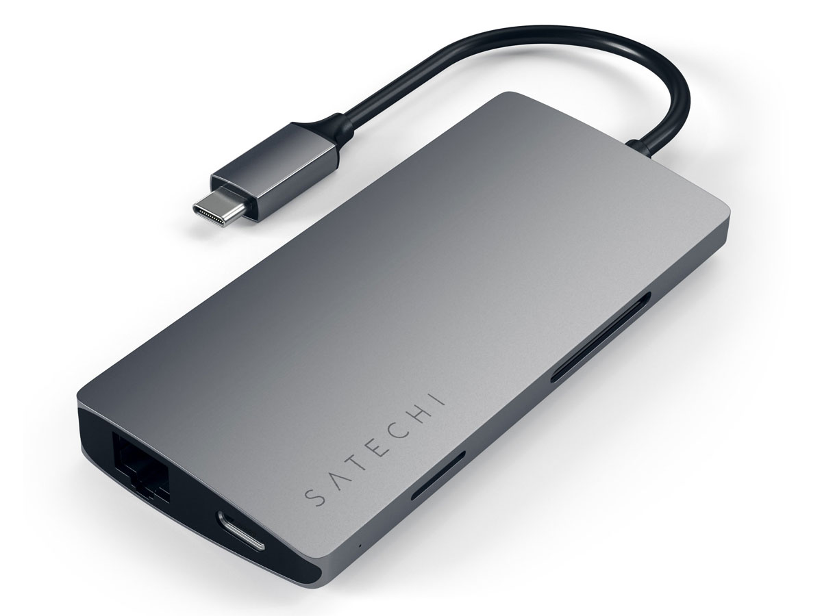 Satechi USB-C Multi-Port Hub V2 - USB HDMI Ethernet SD