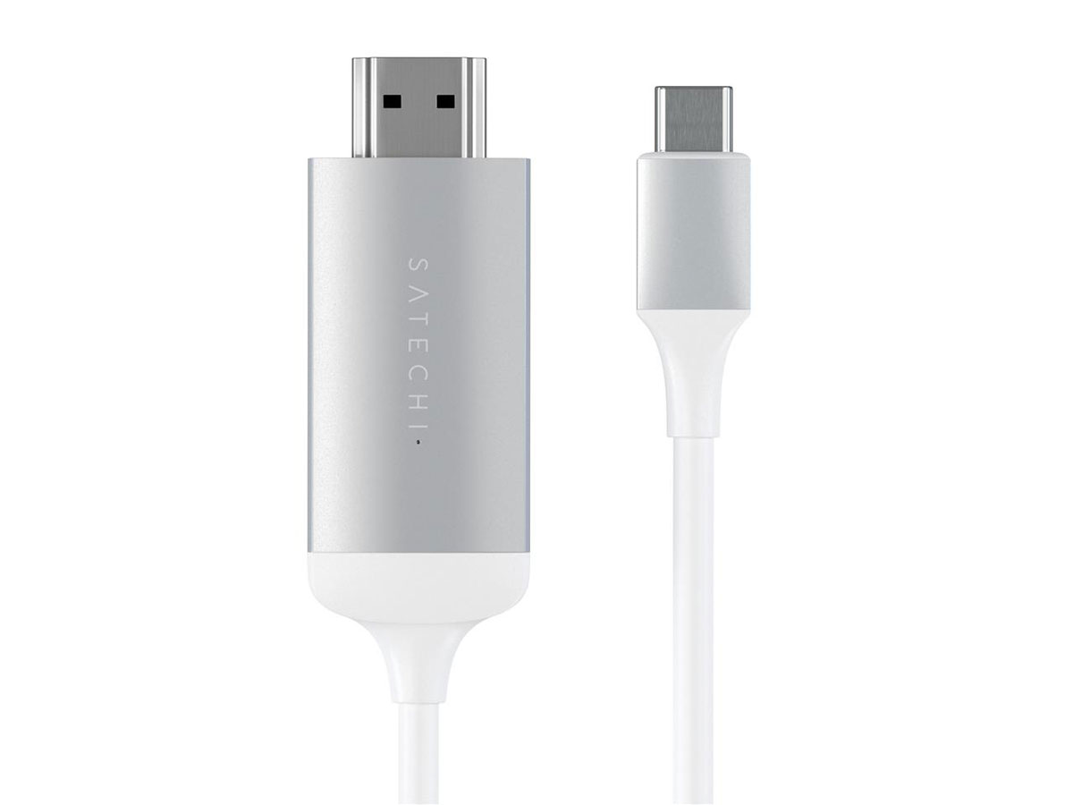 Satechi USB-C naar 4K HDMI kabel - 180 cm Silver