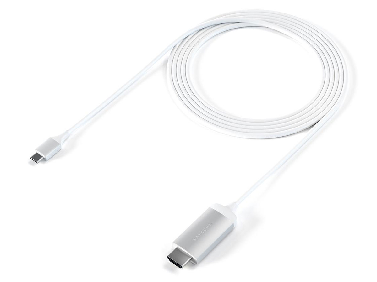 Satechi USB-C naar 4K HDMI kabel - 180 cm Silver