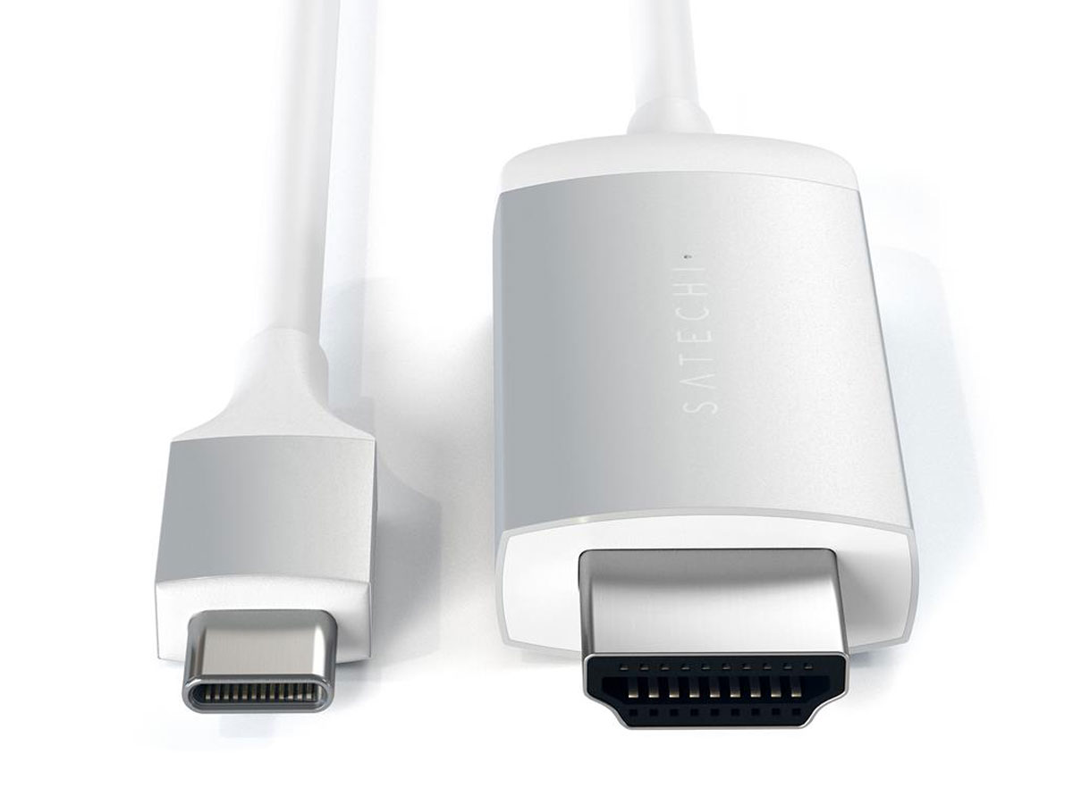 Satechi USB-C naar 4K HDMI kabel - 180 cm Silver