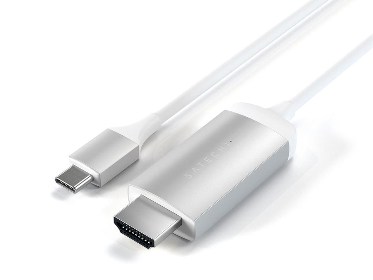 Satechi USB-C naar 4K HDMI kabel - 180 cm Silver