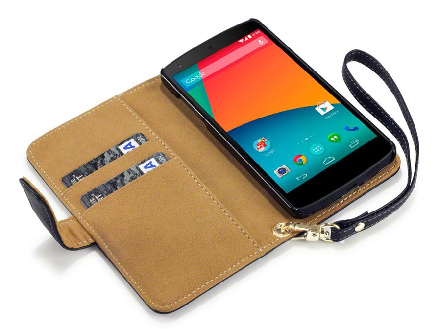 CaseBoutique Wallet Case Hoesje voor LG Google Nexus 5