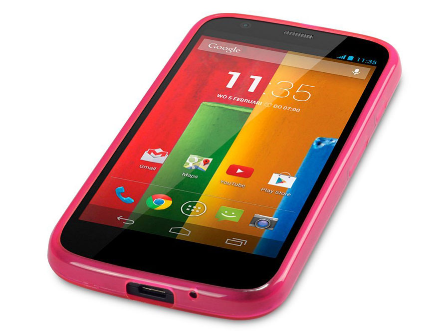 CaseBoutique TPU Soft Case Hoesje voor Motorola Moto G