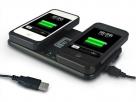 Double Wireless Charger Inductie Oplader (3400mAh)