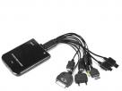 Externe Accu met Multi USB kabel (2800mAh)