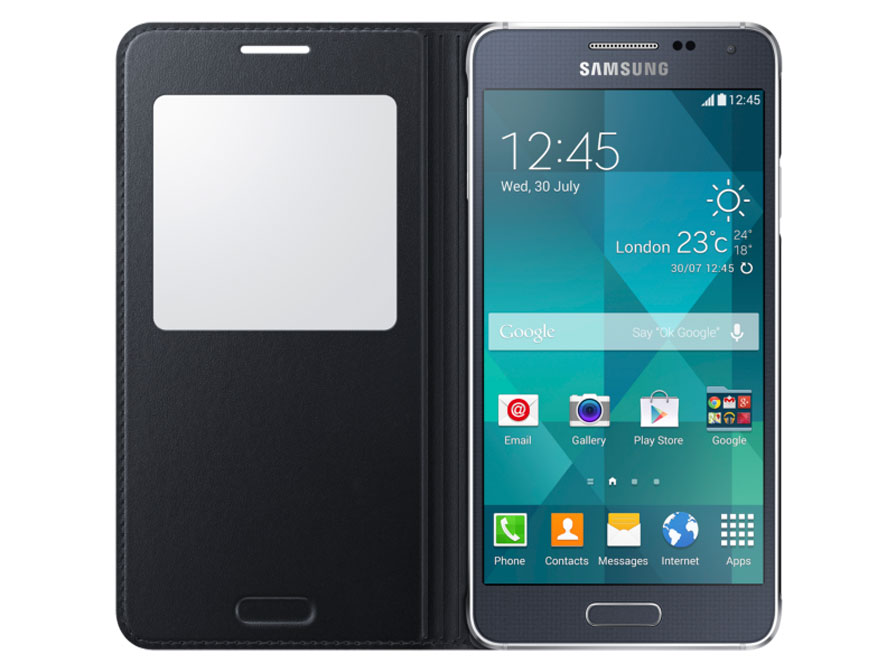 Samsung Galaxy Alpha S-View Cover Hoesje (EF-CG850B)