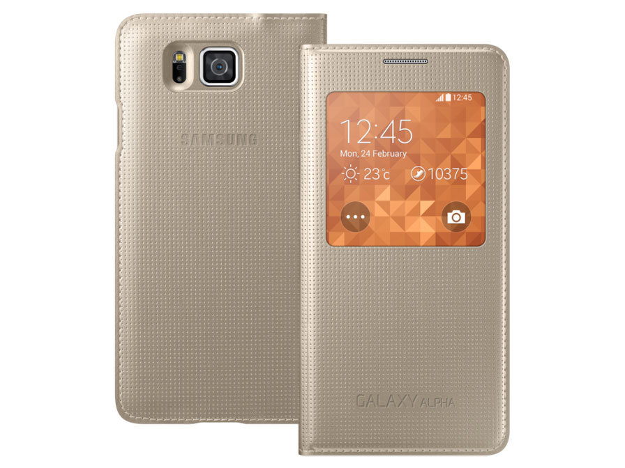 Samsung Galaxy Alpha S-View Cover Hoesje (EF-CG850B)