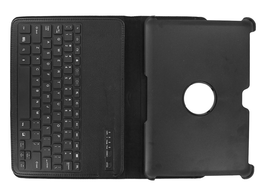 Swivel Stand Keyboard Case voor Samsung Galaxy Tab 2 10.1 