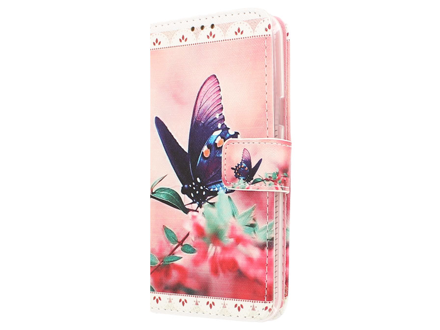 Butterfly Bookcase - Samsung Galaxy J5 2015 Hoesje