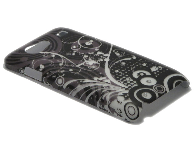 Crystals ''Black & White'' Hard Case Samsung Galaxy S Advance (i9070)