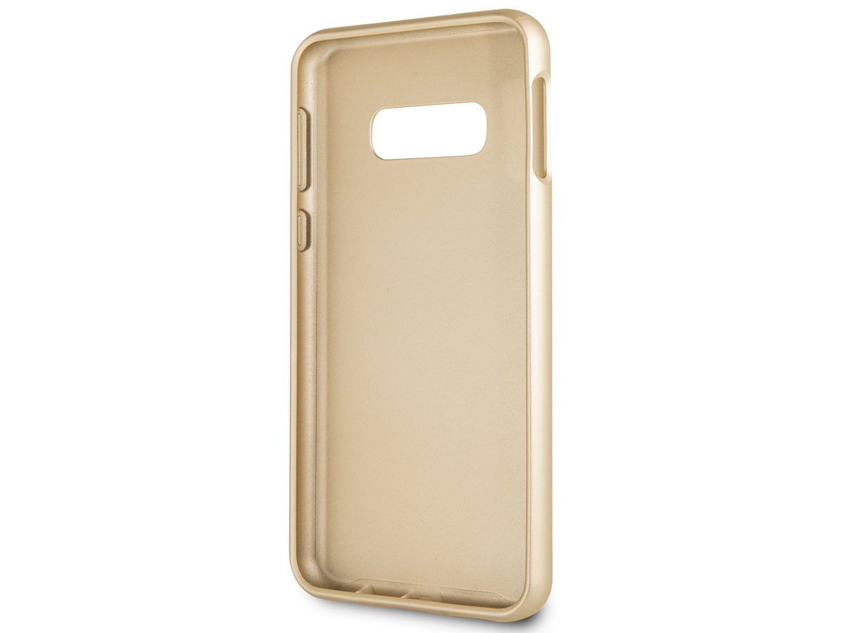 Guess Iridescent Case Goud - Samsung Galaxy S10e hoesje