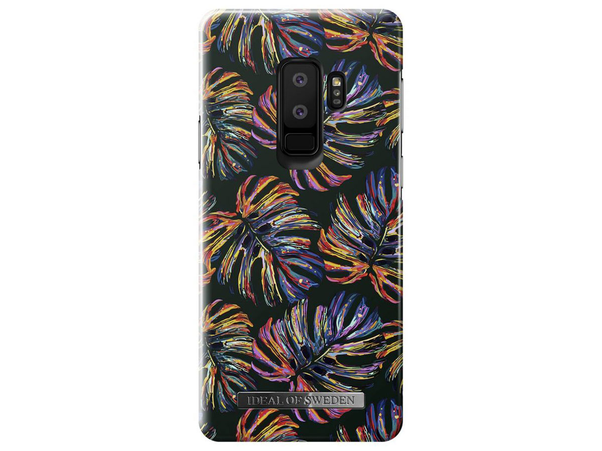 iDeal of Sweden Neon Tropical Case - Galaxy S9+ hoesje