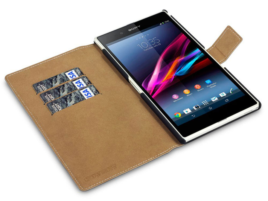 Covert UltraSlim Sideflip Case Hoesje voor Sony Xperia Z Ultra