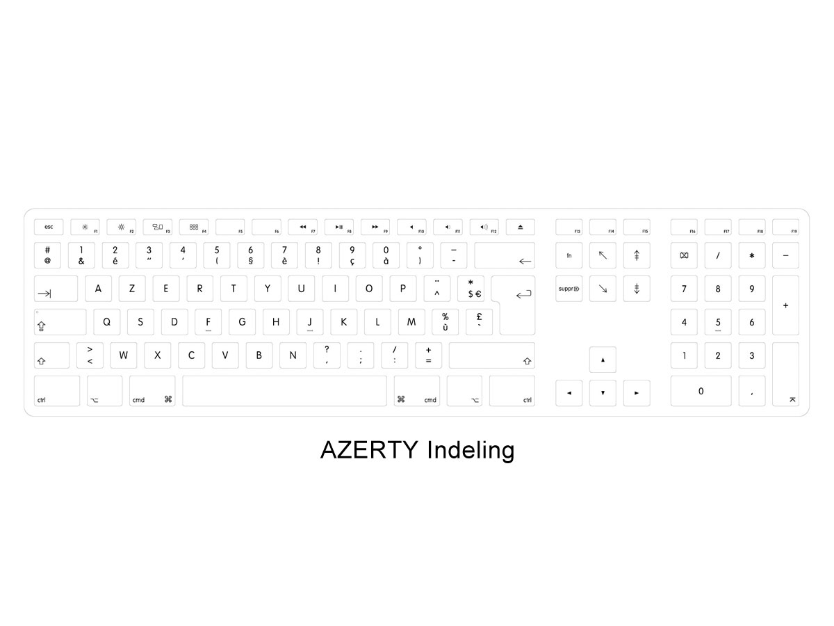 Matias RGB Wired Aluminum Keyboard AZERTY (Silver)