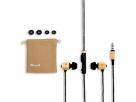 Muvit Bamboo In-Ear Stereo Headset met Microfoon