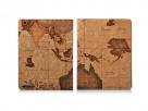 Antique World Stand Case Hoes Cover voor iPad 2 (Statis) foto 2