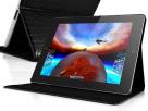 Croco Leren Stand Case Hoes voor iPad 2 (Statis)