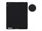 Silicone Skin met Leer-nerf voor iPad 2