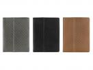 Luxury Carbon Work & Media Stand Case voor iPad 2 & 3