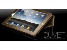 More Duvet Collection Nylon Flip Case voor iPad 2 & 3