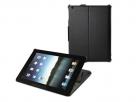 Muvit Snow Clip Kunstleren Stand Case Hoes voor iPad 2 & 3