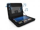 Speaker Case met Stand voor iPad 2