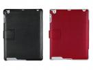 Leather UltraSlim Work & Media Case Hoes iPad 2 & 3