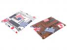 World Flags Headlines Case Hoes voor iPad 2