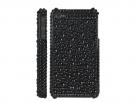 Black Pearl Diamond Case Hoes voor iPhone 4/4S