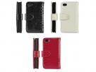 Croco Side Flip Case Hoes voor iPhone 4/4S