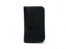 Knomo Leather Wallet Sleeve Case Hoes voor iPhone
