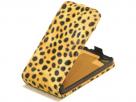 Leopard Slim Elegant Leather Case voor iPhone 4/4S