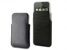 Muvit Pocket Slim Leren Sleeve Hoes voor iPhone