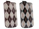 Sena Argyle Pouch Leren Sleeve voor iPhone 4/4S