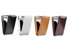 Sena Magnetflipper Classic Leren Case Hoesje voor iPhone 4/4S