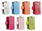 Sena Walletbook Brights Leren Sideflip Case voor iPhone 4/4S
