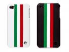 Trexta Italy Leather Back Case Hoes voor iPhone 4/4S