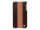 Trexta Cherry Leather Back Case Hoes voor iPhone 4
